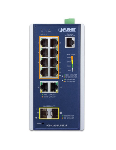 PLANET IGS 4215 8UP2T2S Buy PLANET IGS 4215 8UP2T2S Industrial 8 Port