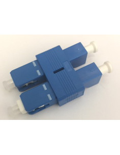 LC UPC F to SC UPC M SM Plastic Fibre Adapter