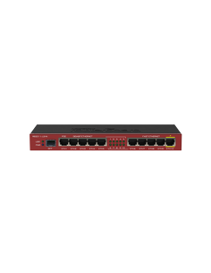 MikroTik RouterBOARD 2011 5x GbE + 5x RJ45 + 1x SFP Desktop Router w/ 1x 24V PoE