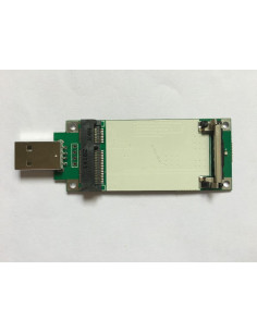 mPCIe to USB 2.0 Adapter with SIM/UIM Slot
