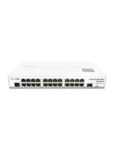 MikroTik CRS125 24x GbE + 1x SFP Managed Desktop Switch w/ LCD panel