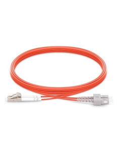 LC-SC Duplex OM1 MM Fibre Patch Cable 1m