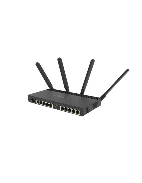 MikroTik RouterBOARD 10x GbE + 1x 10G SFP+ Desktop Router w/ Dual Band WiFi, mPCIe slot