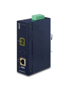 PLANET Industrial 10/100/1000T 802.3at Gigabit Ethernet to 1000X SFP Converter