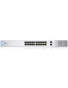 Ubiquiti UniFi 24-Port 10/100/1000T + 1-Port 1G SFP + 2-Port 10G SFP+ Managed Gigabit Switch US-24