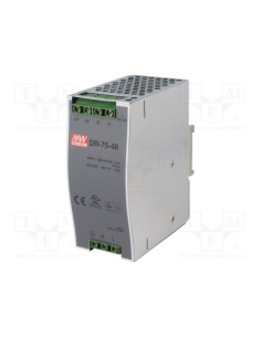 PWR-75-48 Industrial 48V 75W DIN Rail Power Supply