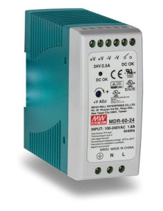 PWR-60-24 Industrial 24V 60W DIN Rail Power Supply