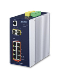 PLANET Industrial 8-Port 802.3af PoE + 2-Port SFP Managed Switch