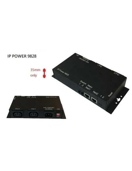 AVIOSYS IP Power 9828 Dual Web Managed Remote Power Controller