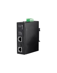 BEXO Industrial 24-56V DC IN 60W GigE PoE Injector 802.11bt