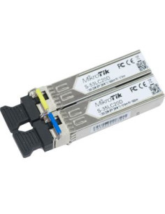S-3553LC20D MikroTik 20km SM SFP BiDi Modules