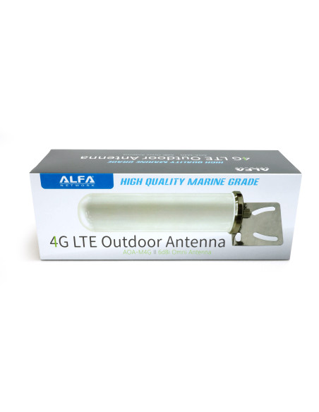 Alfa AOA-M4G Marine Grade 6dBi 4G LTE Outdoor Omni Antenna