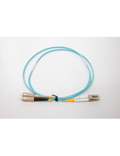 SC-LC Duplex OM3 MM Fibre Patch Lead
