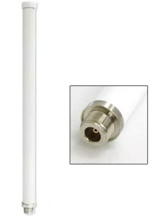 Alfa 9 dBi AOA-2458-79AF 2.4/5 GHz Dual Band Outdoor N-Female WiFi Omni Antenna