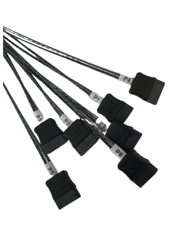 OCuLink to 8 SATA Cable