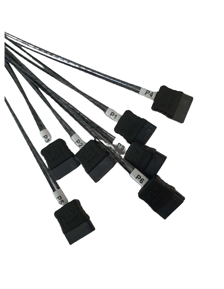 OCuLink to 8 SATA Cable