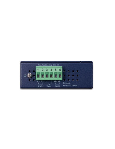 PLANET IPOE-171-60W Industrial Single-Port Multi-Gigabit 802.3bt PoE++ Injector