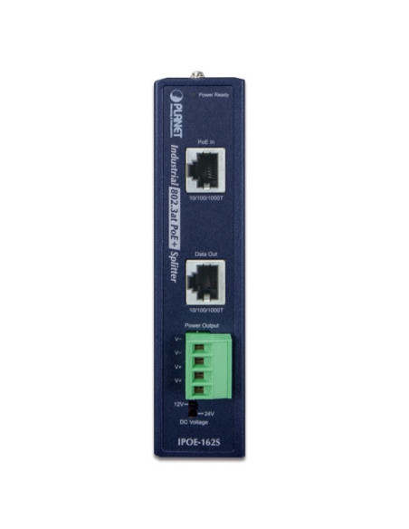 PLANET IPOE-162S Industrial IEEE 802.3at Gigabit High Power over Ethernet Splitter