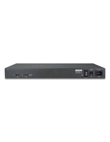 SGS-5220-24S2XR L2+ 24-Port 100/1000BASE-X SFP with 8-Port Shared TP + 2-Port 10G SFP+ Managed Stackable Switch