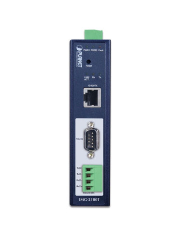 Planet IMG-2100T Industrial 1-port RS232/422/485 Modbus Gateway