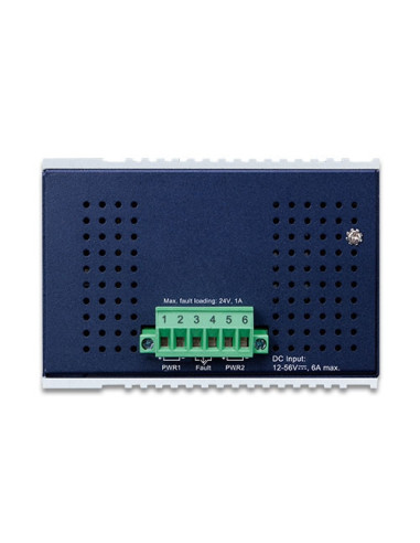 PLANET Industrial 8-Port 10/100/1000T 802.3at PoE + 2-Port 100/1000X SFP Ethernet Switch w/ 12V Booster (-40~75 degrees C)