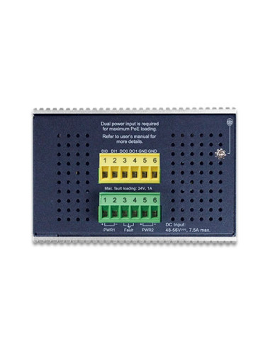 PLANET IGS-6325-8UP2S Industrial L3 8-Port 10/100/1000T 802.3bt PoE + 2-Port 1G/2.5G SFP + Managed Ethernet Switch