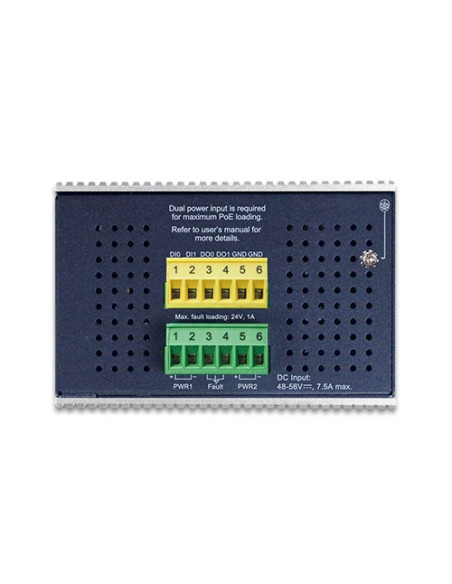 PLANET IGS-6325-8UP2S Industrial L3 8-Port 10/100/1000T 802.3bt PoE + 2-Port 1G/2.5G SFP + Managed Ethernet Switch