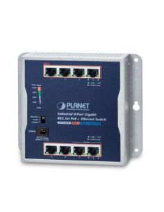 PLANET WGS-818HP Industrial 8-Port 10/100/1000T Wall-mounted Gigabit PoE+ Switch