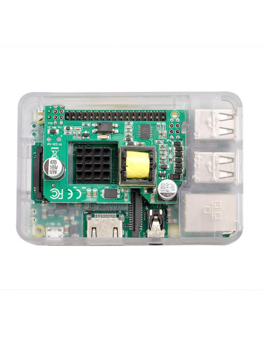 GAF-PiHat Power Over Ethernet (PoE) HAT for Raspberry Pi 3 B+ 4 and 802.3af PoE Network