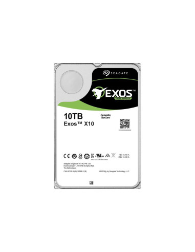 Seagate ST10000NM0016 10TB 7200 rpm SATA 6 Gb/s 3.5" Internal Enterprise Hard Drive