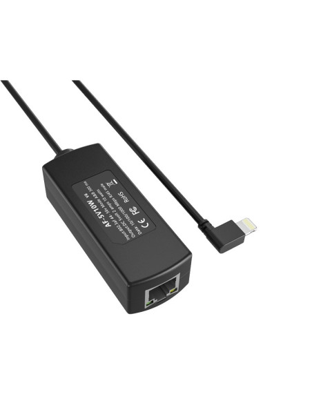 AF-5V10W PoE to Apple Lightning 802.3af/at input 10Watt output one Lightning connector