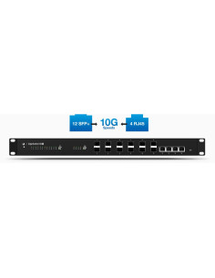Ubiquiti EdgeMAX EdgeSwitch 16 XG Managed 10G SFP+ Aggregation Switch