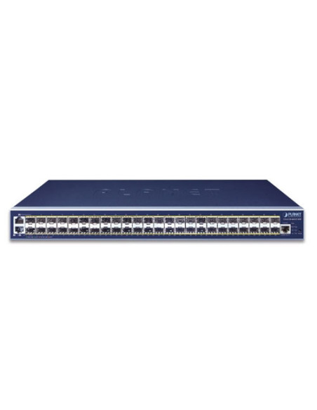 PLANET GS-6320-46S2C4XR  L3 46-Port 100/1000BASE-X SFP + 2-Port Gigabit TP/SFP + 4-Port 10G SFP+ Managed Switch