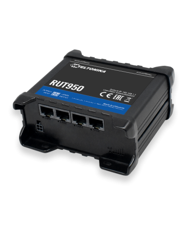 RUT 950 Teltonika Industrial Dual SIM 4G LTE & 4GX Mobile WiFi Router