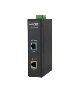 Procet Single Port Gigabit Power Over Ethernet Active PoE Injector 60W POE  Midspan 55V, IEEE802.3af,IEEE802.3at,PoE++, for IP Camera , Access Point