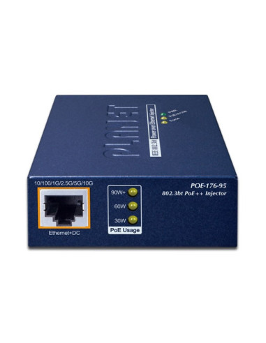 PLANET POE-176-95 Single-Port 10Gbps 95-watt 802.3bt PoE++ Injector