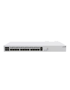 MikroTik CCR2116-12G-4S+ 4x10G SFP+ 16-CORE 2GHz Arm CPU 16GB DDR4 RAM M.2 13 Ethernet ports Rackmount Router
