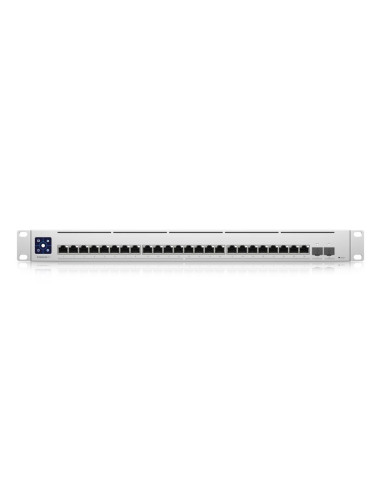 Ubiquiti UniFi USW-EnterpriseXG-24 Switch Enterprise XG 24 Layer 3 switch with (24) 10GbE RJ45 ports and (2) 25G SFP28 ports