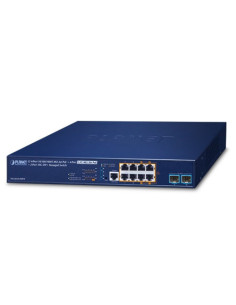 PLANET MGS-6320-8HP2X L3 4-Port 10/100/1000T 802.3at PoE + 4-Port 2.5G 802.3bt PoE + 2-Port 10G SFP+ Managed Switch