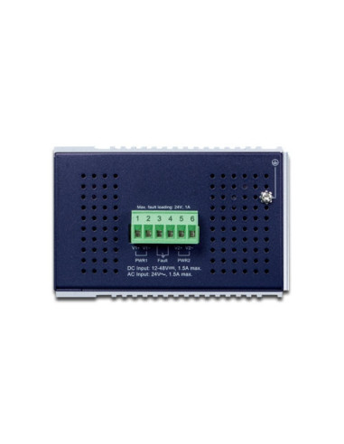 PLANET IGS-10080MFT Industrial 6-Port 100/1000X SFP + 2-Port 1G/2.5G SFP + 2-Port 10/100/1000T Managed Switch