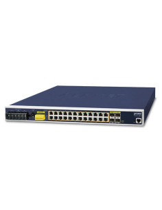 PLANET IGS-6325-24P4S Industrial L3 24-Port 10/100/1000T 802.3at PoE + 4-Port Shared 100/1000X SFP Managed Ethernet Switch