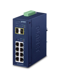 PLANET IGS-4215-8T2S Industrial L2/L4 8-Port 10/100/1000T + 2-Port 100/1000X SFP Managed Switch