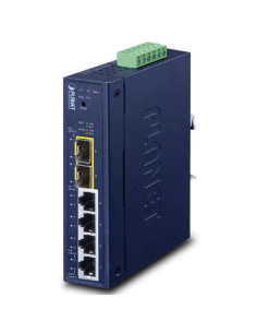 PLANET IGS-4215-4T2S Industrial L2/L4 4-Port 10/100/1000T + 2-Port 100/1000X SFP Managed Switch
