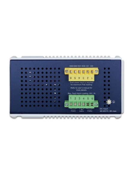 PLANET IGS-6329-8UP2S4X Industrial L3 8-Port 802.3bt PoE + 2-Port 1G/2.5G SFP + 4-Port 10G SFP+ Managed Ethernet Switch
