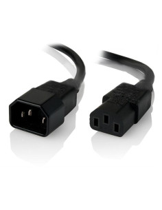 IEC C13 to IEC C14 2m Extension Cord Black