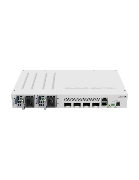 MikroTik CRS504-4XQ-IN 16x25 Marvell Prestera 4x100G QSFP28 PoE-IN 802.3bt Managed Switch
