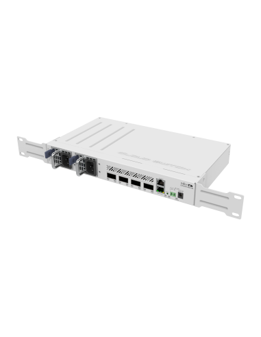 MikroTik CRS504-4XQ-IN 16x25 Marvell Prestera 4x100G QSFP28 PoE-IN 802.3bt Managed Switch