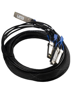 MikroTik XQ+BC0003-XS+ 100G QSFP28 to 4xSFP28 break-out cable