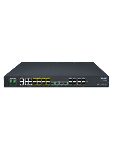 PLANET GPL-8000 8-Port GPON OLT with 4-Port Gigabit TP/SFP Combo + 4-Port 1000X SFP + 4-Port 10G SFP+