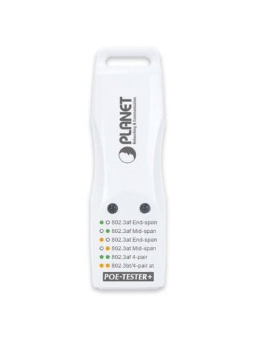 PLANET POE-TESTER+ IEEE 802.3af/at/bt Power over Ethernet Tester